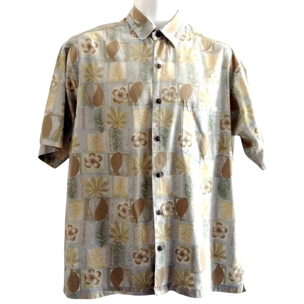 Pau Hana Hawaiian Aloha Shirt